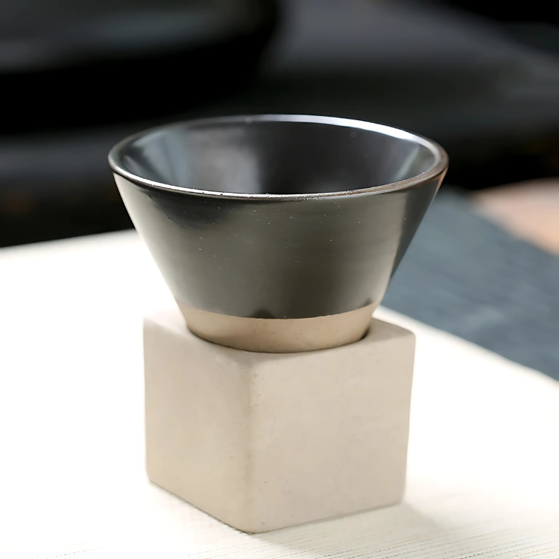 Traditional Japanese Coffee Cup Set 100ml Small Mug Duo