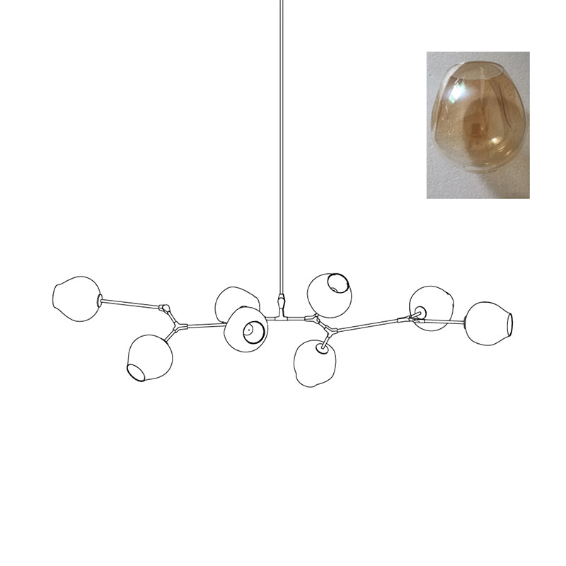 Orvani Globe Linear Chandelier