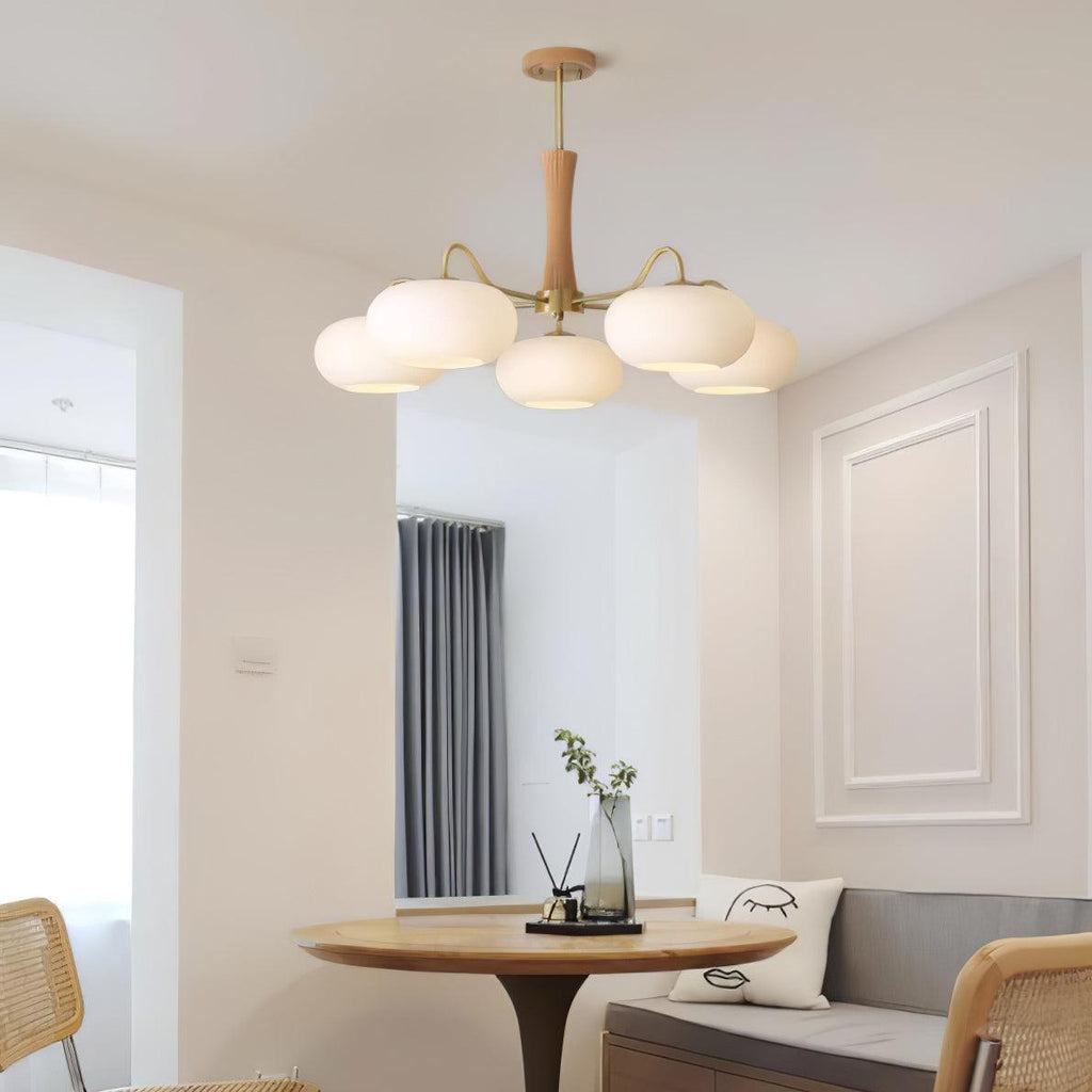 Retro Mid-Century Ceiling Light Decorative Multi-Light Chandelier