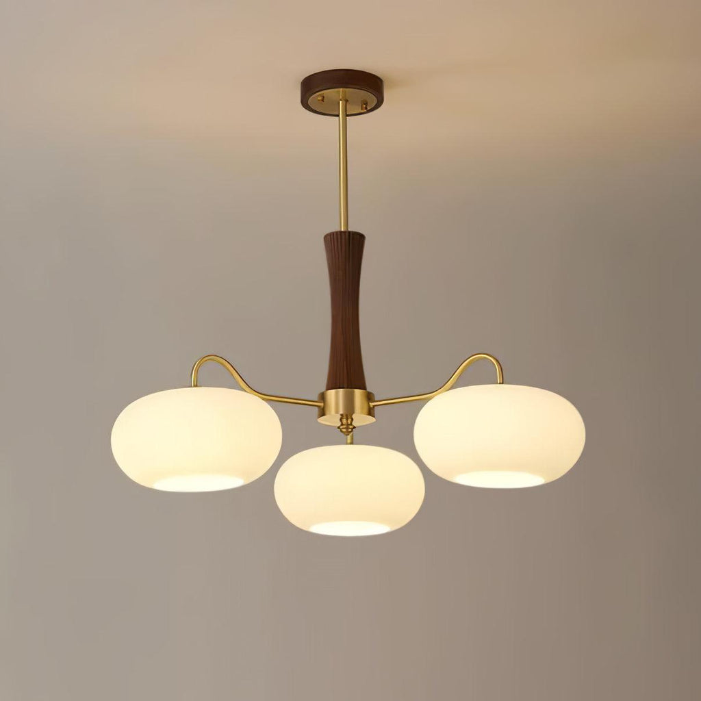 Retro Mid-Century Ceiling Light Decorative Multi-Light Chandelier