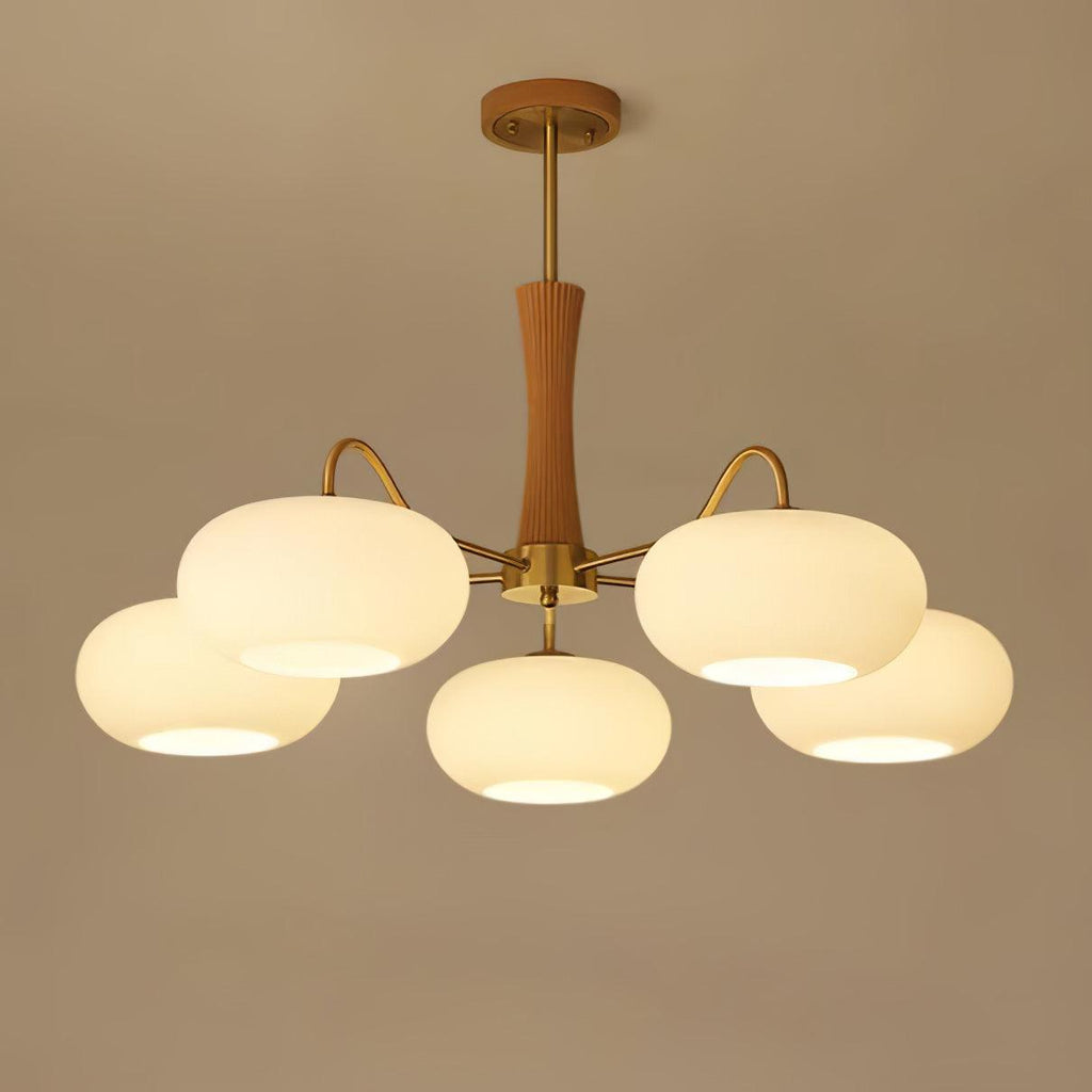 Retro Mid-Century Ceiling Light Decorative Multi-Light Chandelier