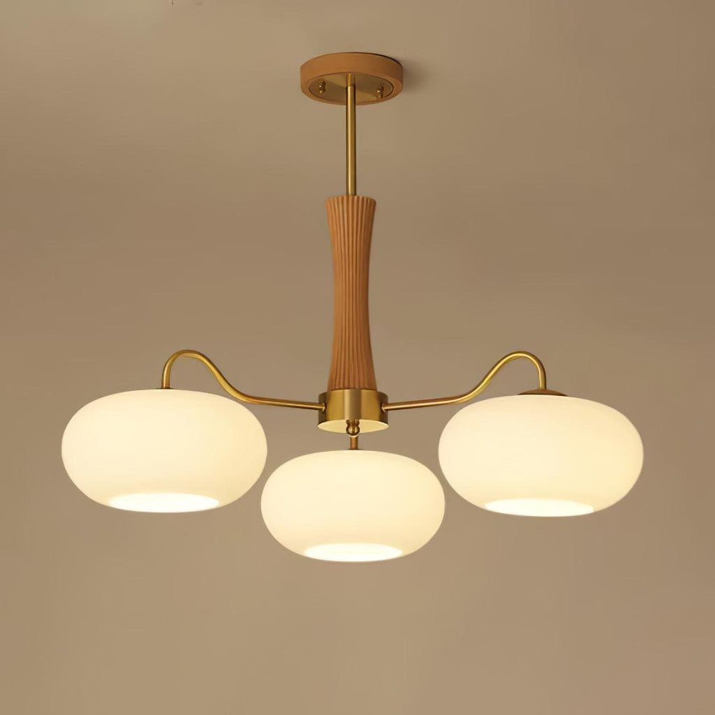 Retro Mid-Century Ceiling Light Decorative Multi-Light Chandelier