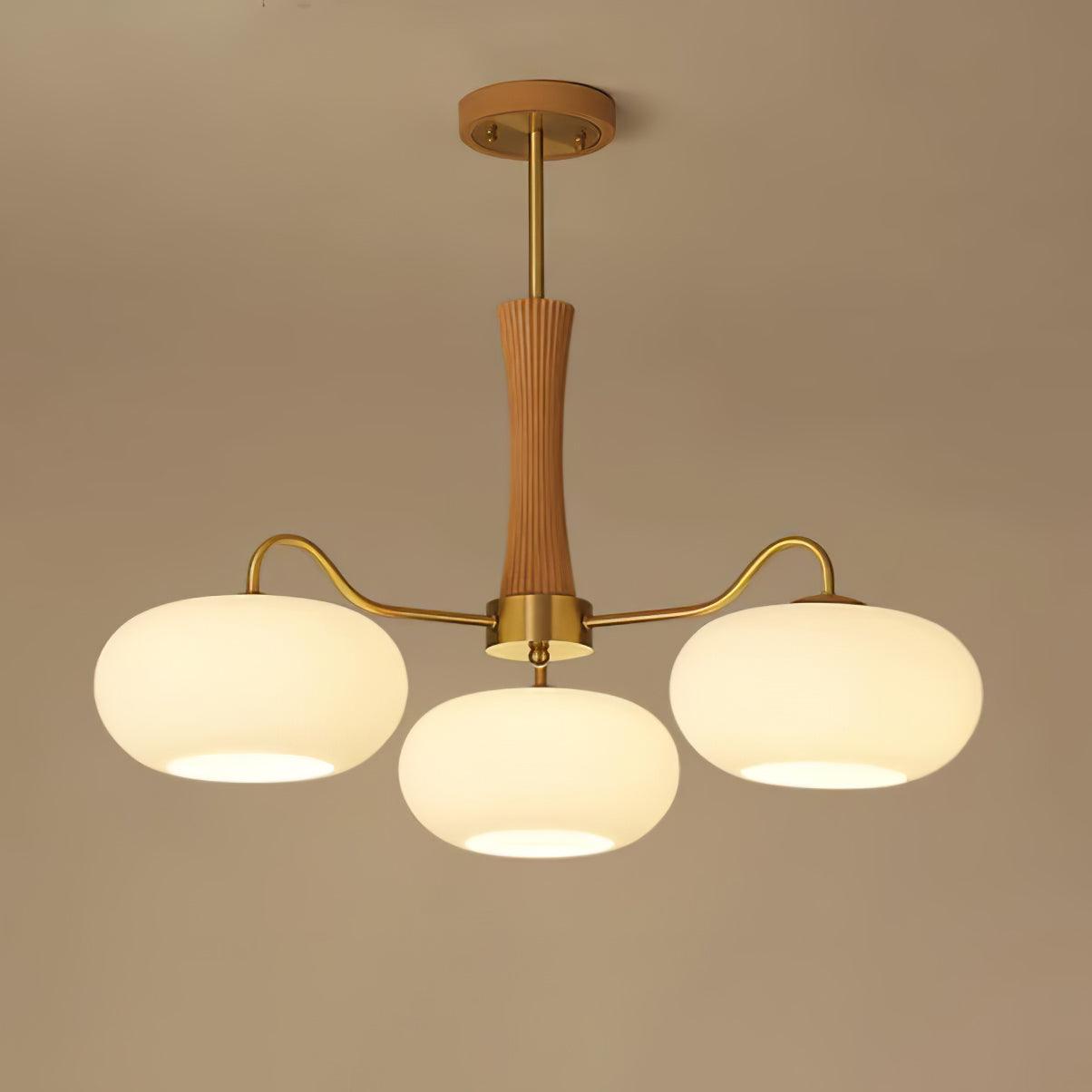 Retro Mid-Century Ceiling Light Decorative Multi-Light Chandelier