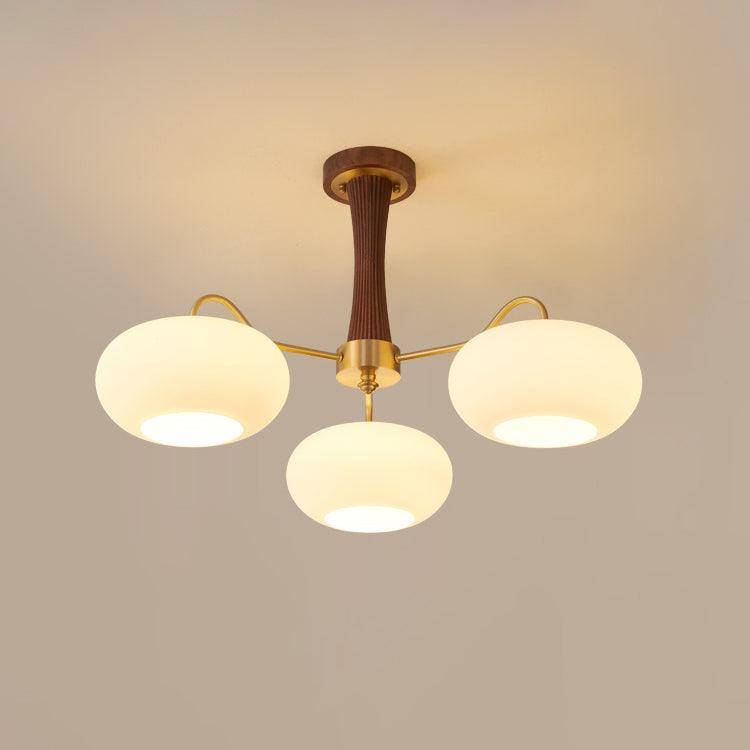 Retro Mid-Century Ceiling Light Decorative Multi-Light Chandelier