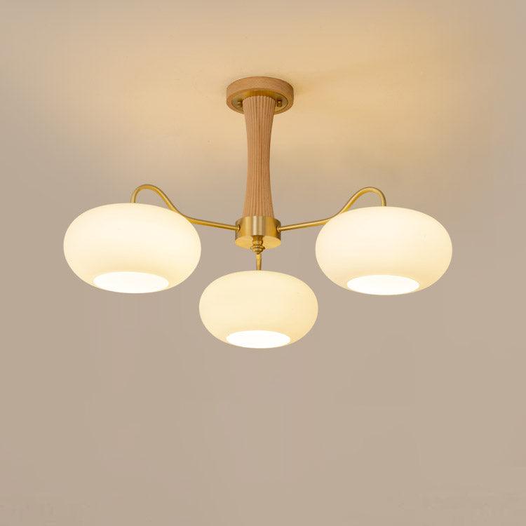 Retro Mid-Century Ceiling Light Decorative Multi-Light Chandelier