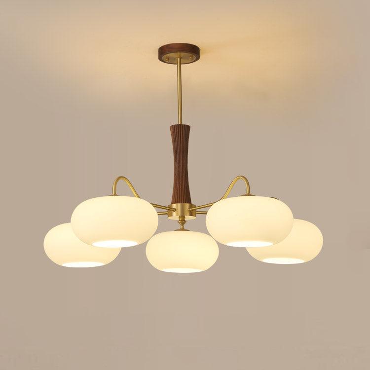 Retro Mid-Century Ceiling Light Decorative Multi-Light Chandelier