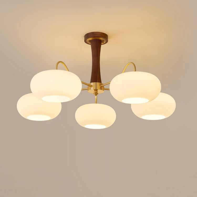 Retro Mid-Century Ceiling Light Decorative Multi-Light Chandelier