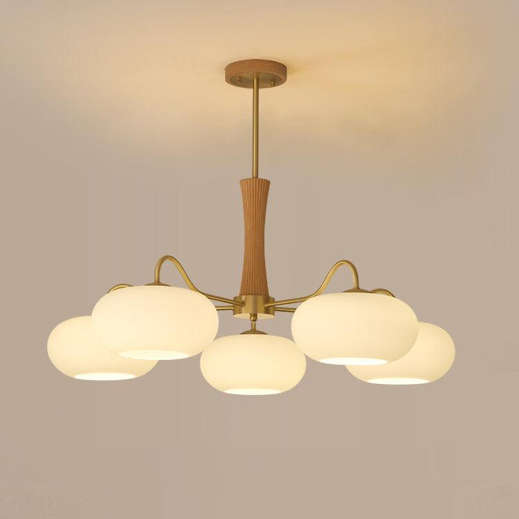 Retro Mid-Century Ceiling Light Decorative Multi-Light Chandelier