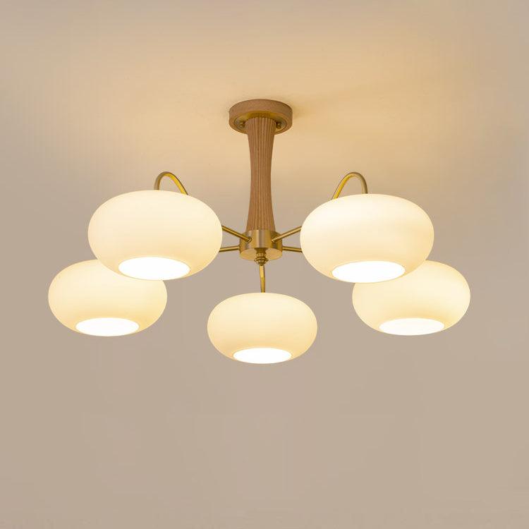 Retro Mid-Century Ceiling Light Decorative Multi-Light Chandelier
