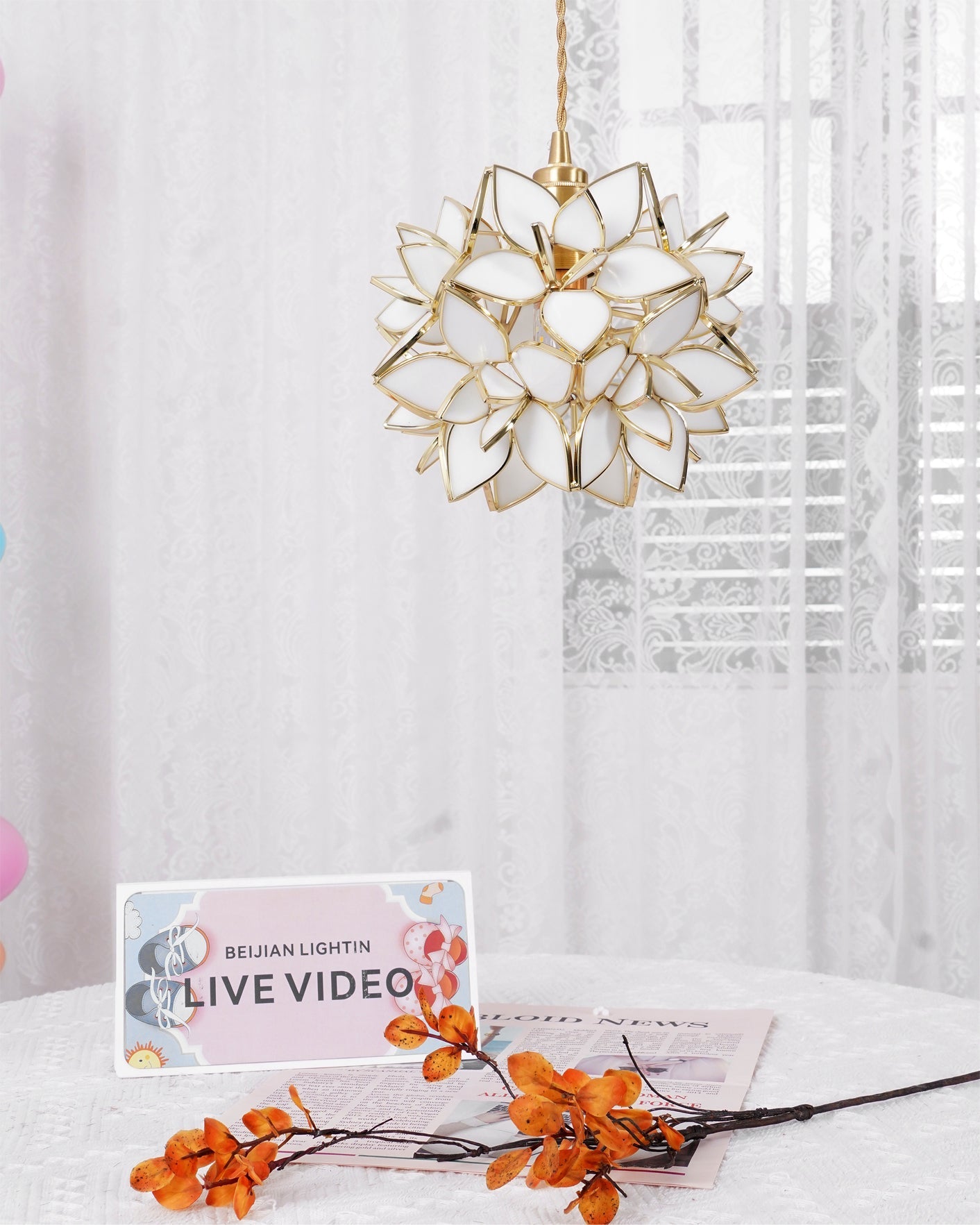 Aurelia Bloom Pendant Light