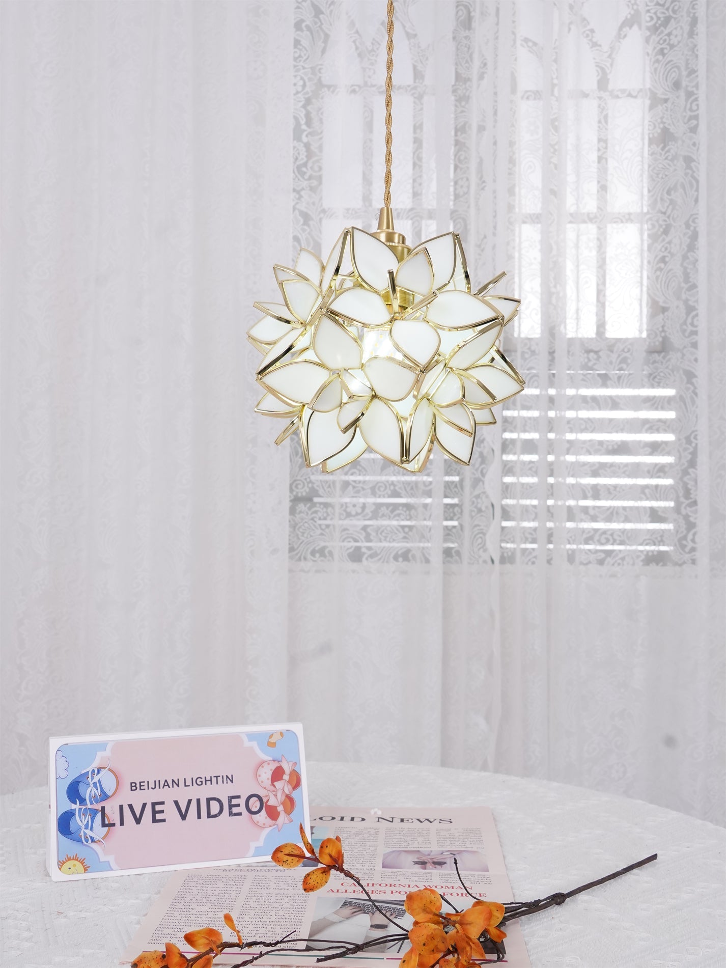 Aurelia Bloom Pendant Light