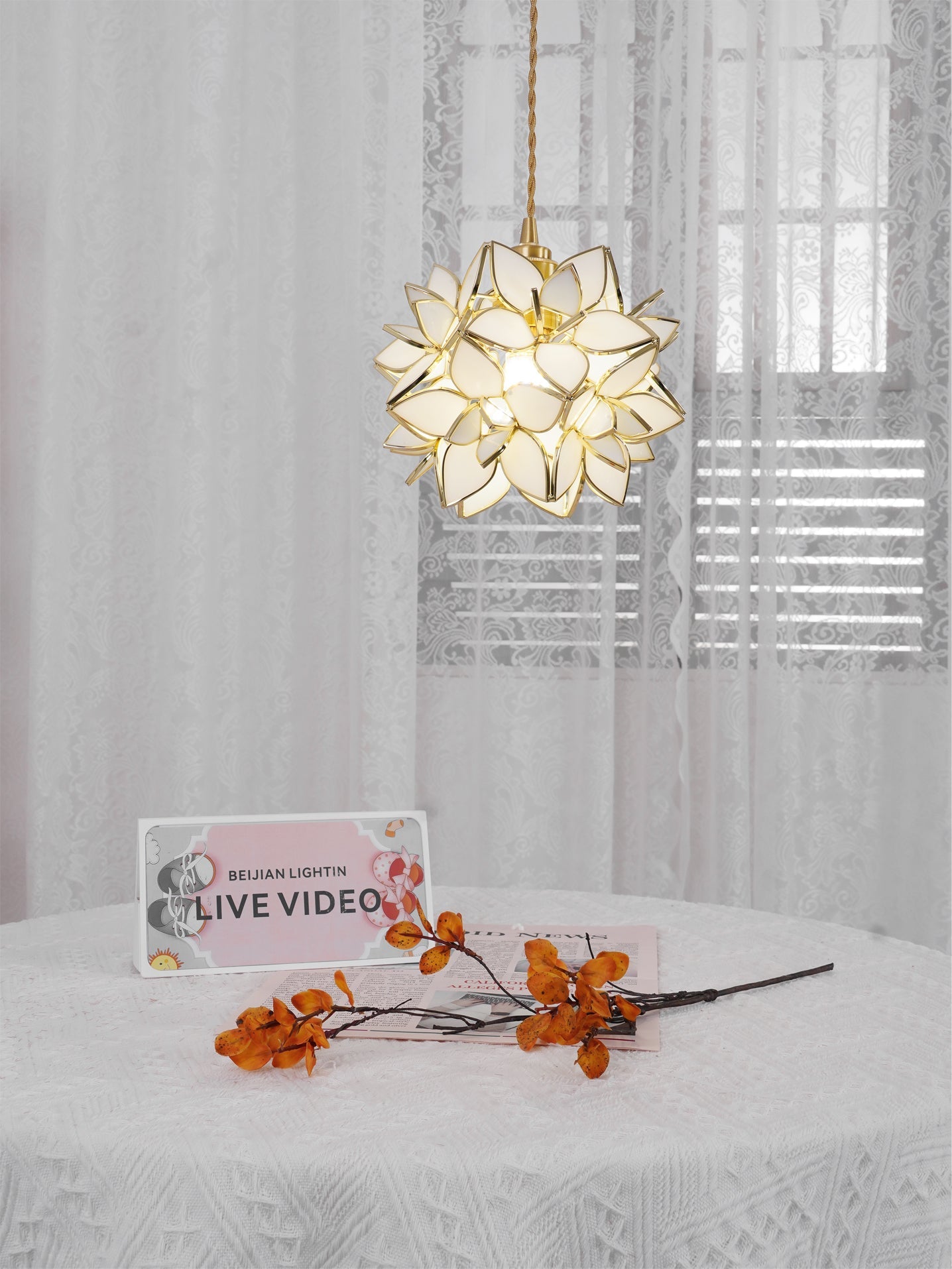 Aurelia Bloom Pendant Light