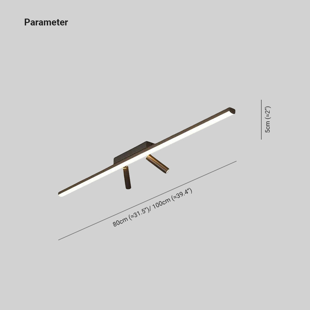Linear LED Spotlight Ceiling Light for Living Room and Bedroom