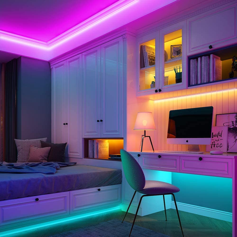 LED Strip Light Colour Changing Lighting with Remote Control