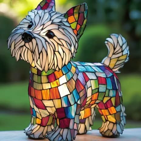 Decorative Dog LED Night Light with USB Power