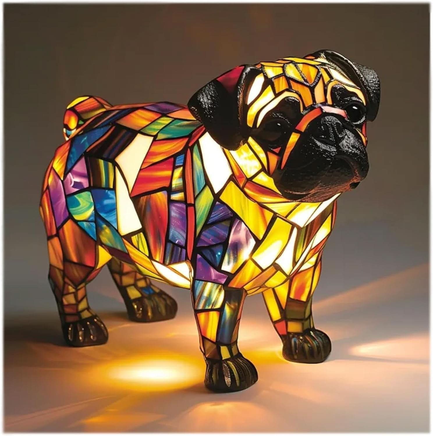 Decorative Dog LED Night Light with USB Power