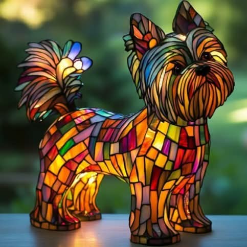 Decorative Dog LED Night Light with USB Power
