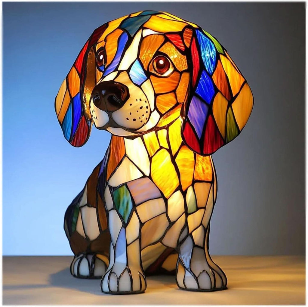 Decorative Dog LED Night Light with USB Power