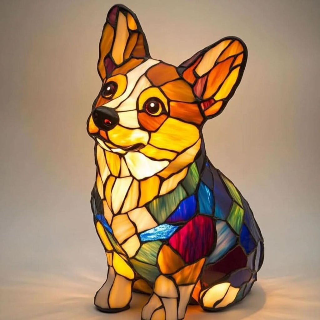 Decorative Dog LED Night Light with USB Power
