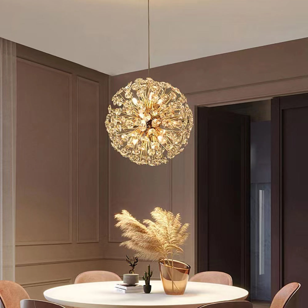 Celestia Dandelion Crystal Chandelier