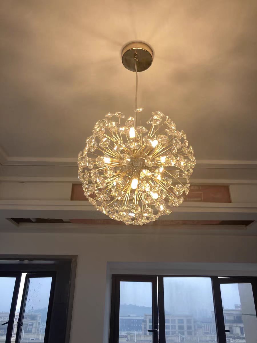 Celestia Dandelion Crystal Chandelier