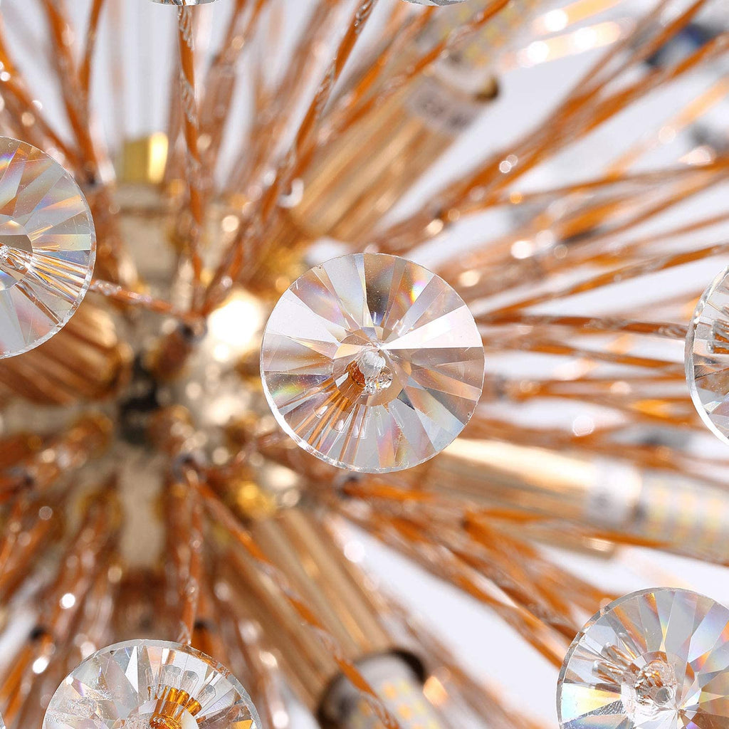 Celestia Dandelion Crystal Chandelier