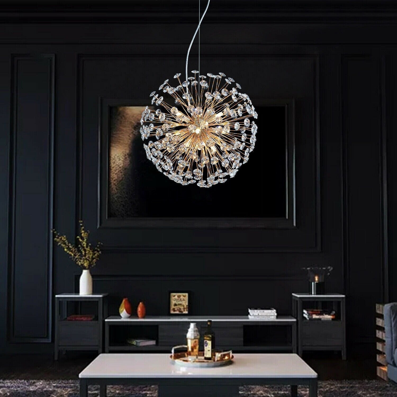 Celestia Dandelion Crystal Chandelier