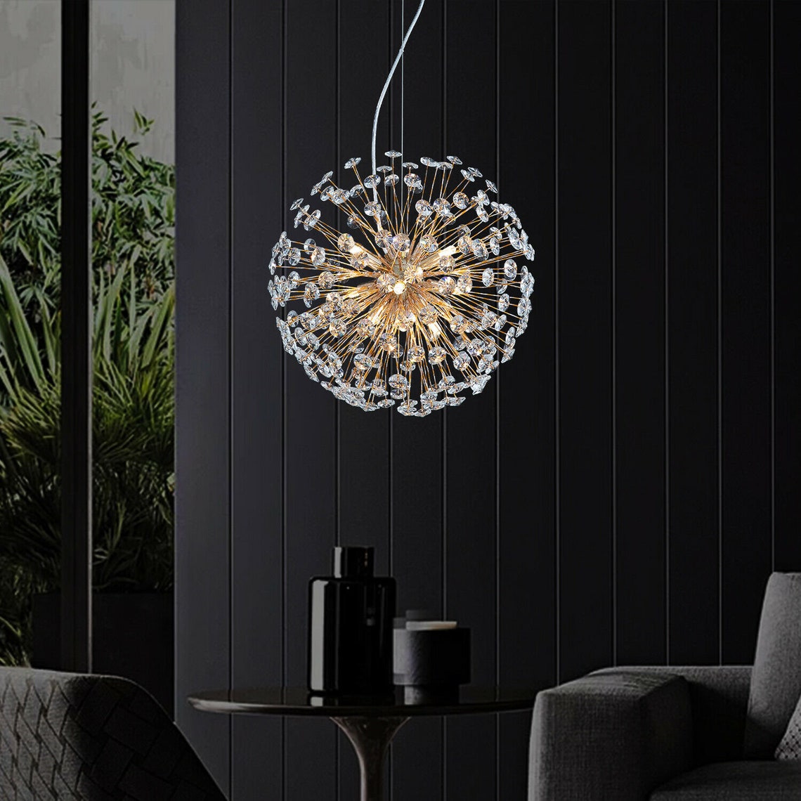 Celestia Dandelion Crystal Chandelier