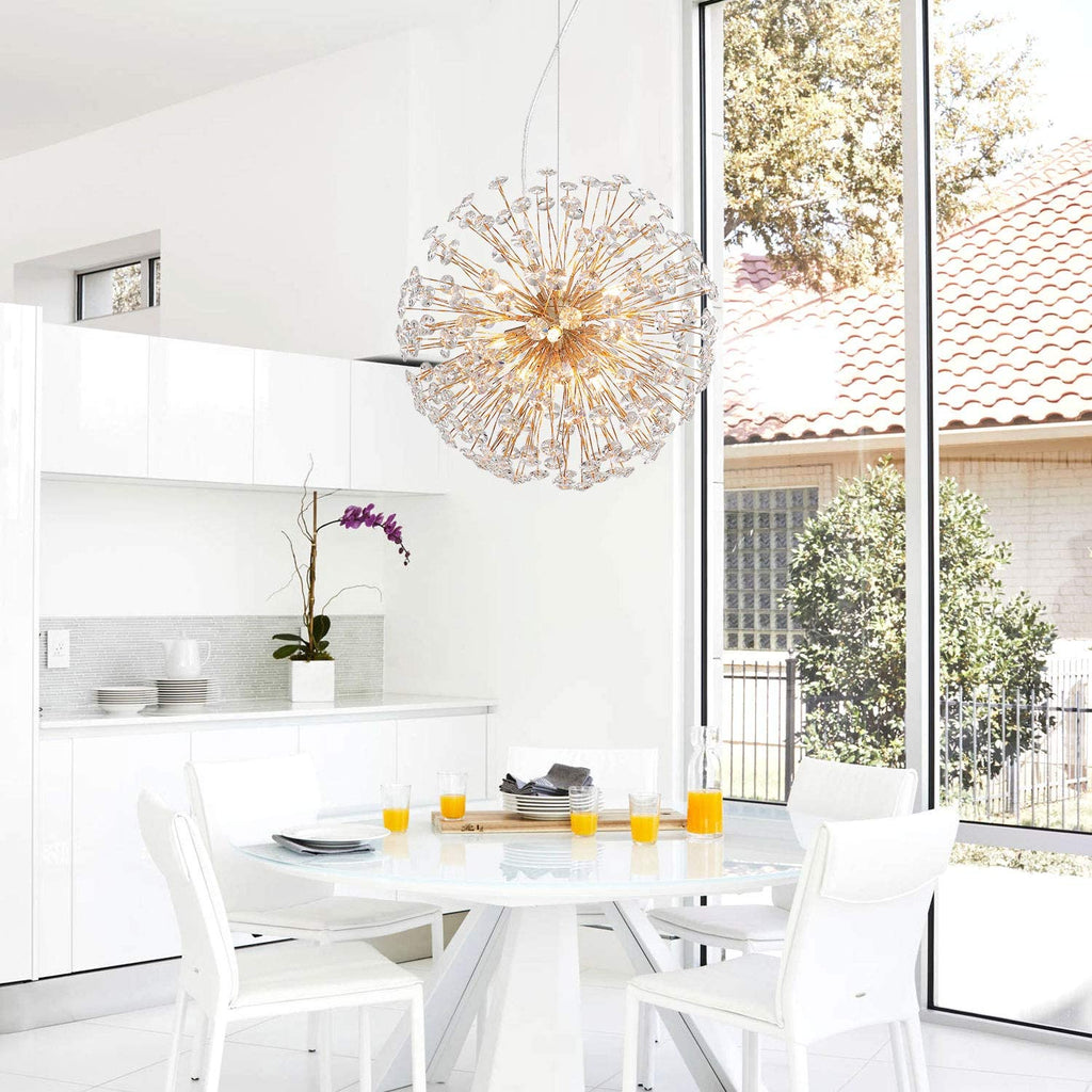 Celestia Dandelion Crystal Chandelier