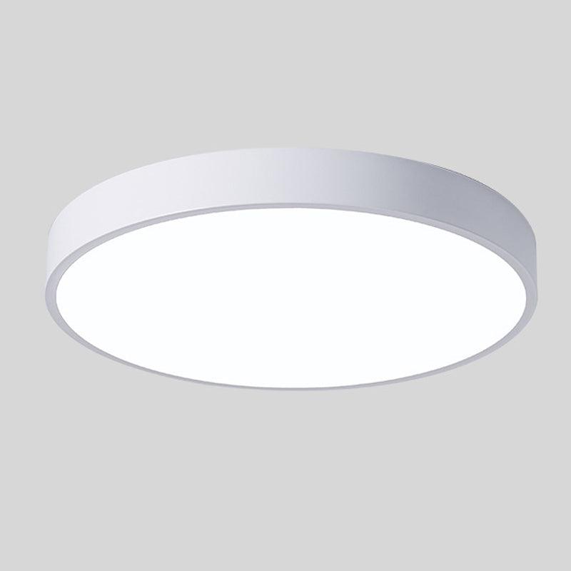 Round Flush Ceiling Light Adjustable LED Lighting for Rooms