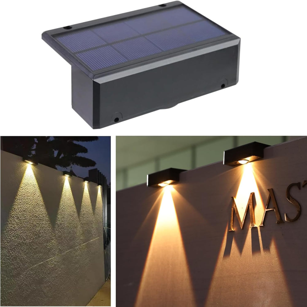 Solar Garden Path Light Weather-Resistant Outdoor Lighting
