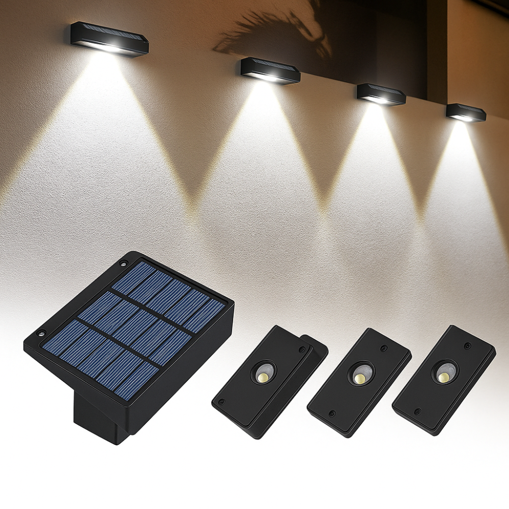 Solar Garden Path Light Weather-Resistant Outdoor Lighting