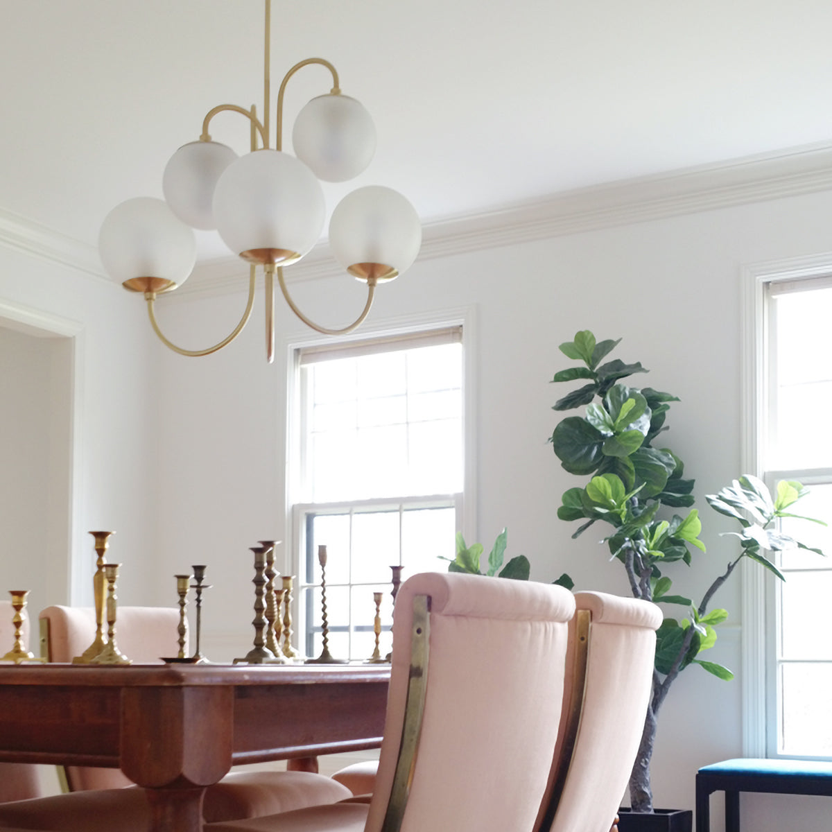 Aurelio Gooseneck Chandelier