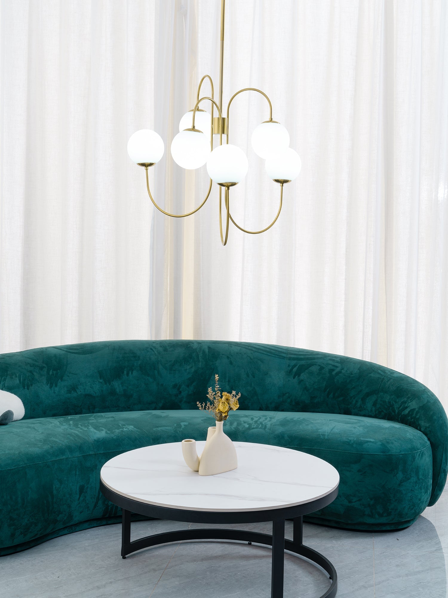Aurelio Gooseneck Chandelier