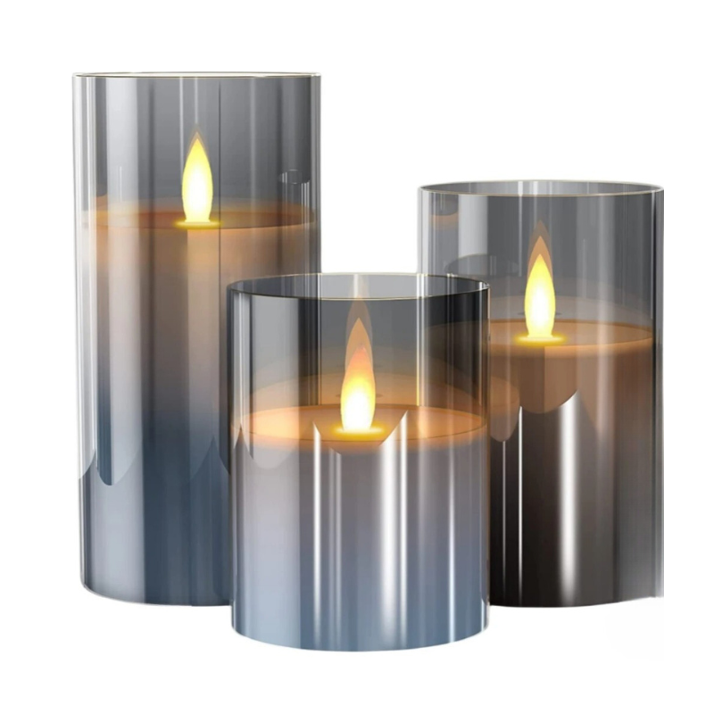 LED Decorative Candle Set with Remote Control