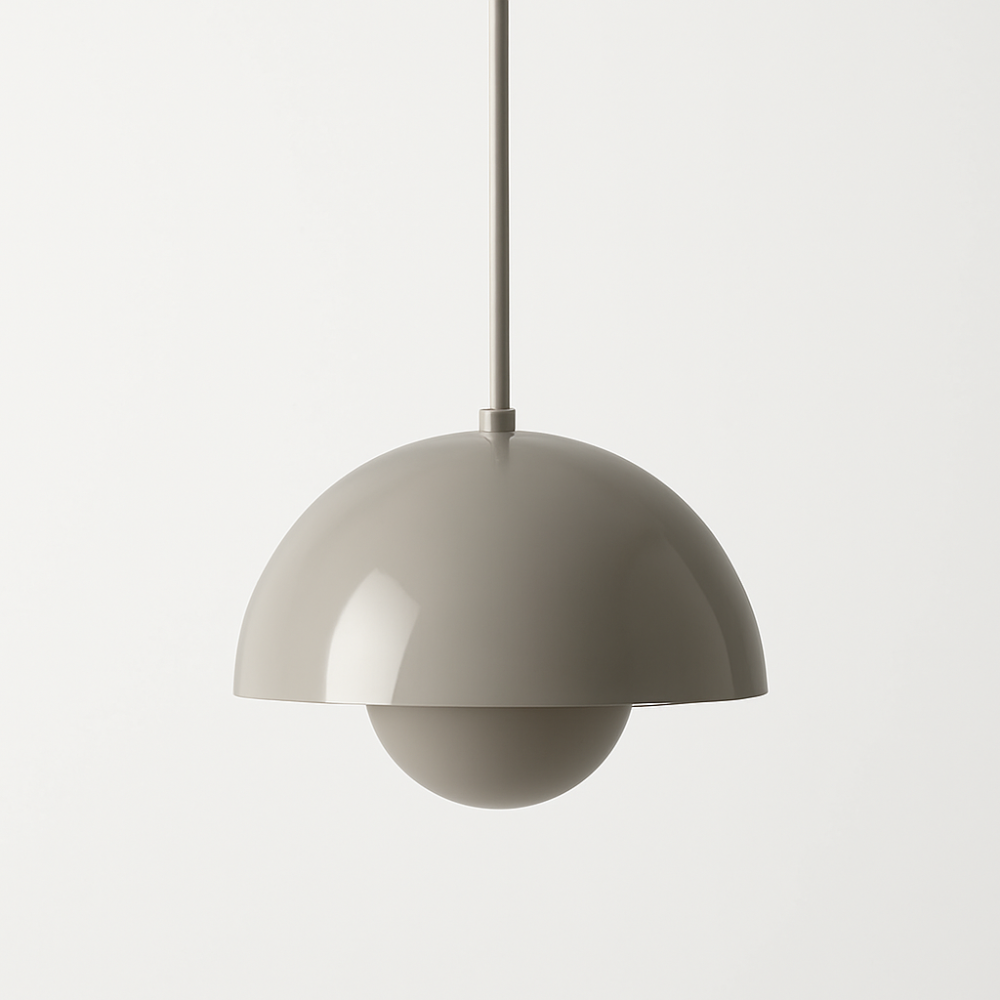 Modern Half-Circle Pendant Light Colourful Scandinavian Design