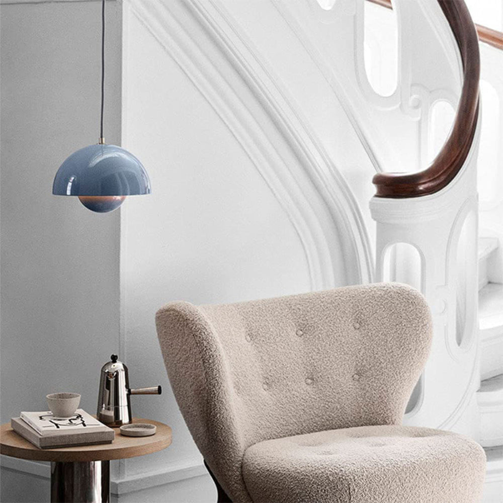 Modern Half-Circle Pendant Light Colourful Scandinavian Design