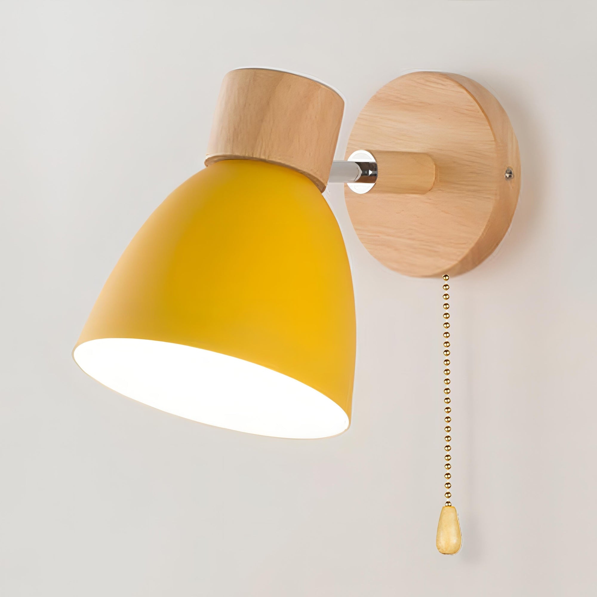 Indoor Wall Light with Pull Switch Minimalist Ambient Lighting