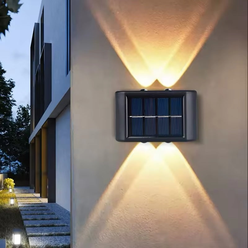 Outdoor Solar Wall Light Motion-Free LED Garden Illumination