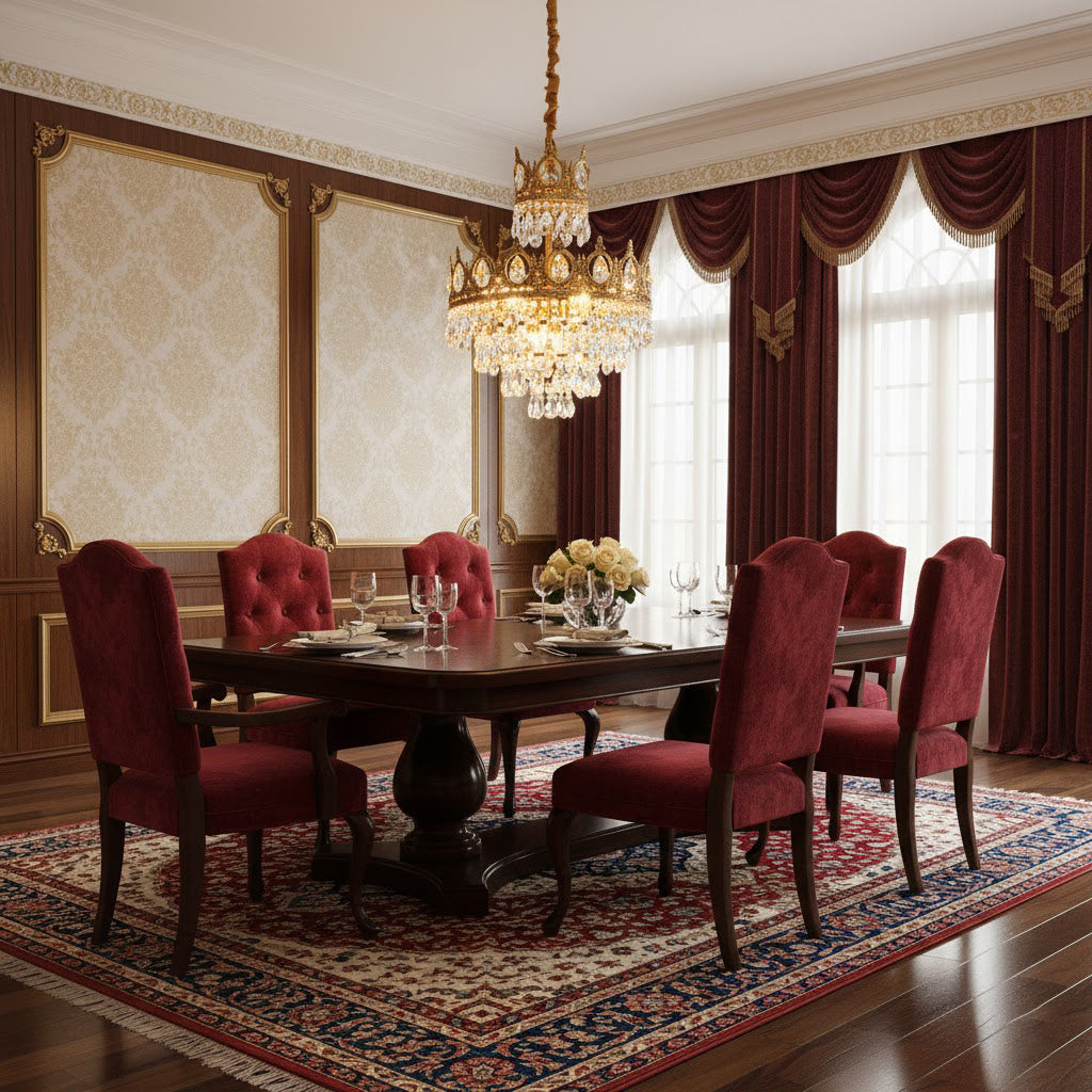 Aurelia Brass Crystal Chandelier