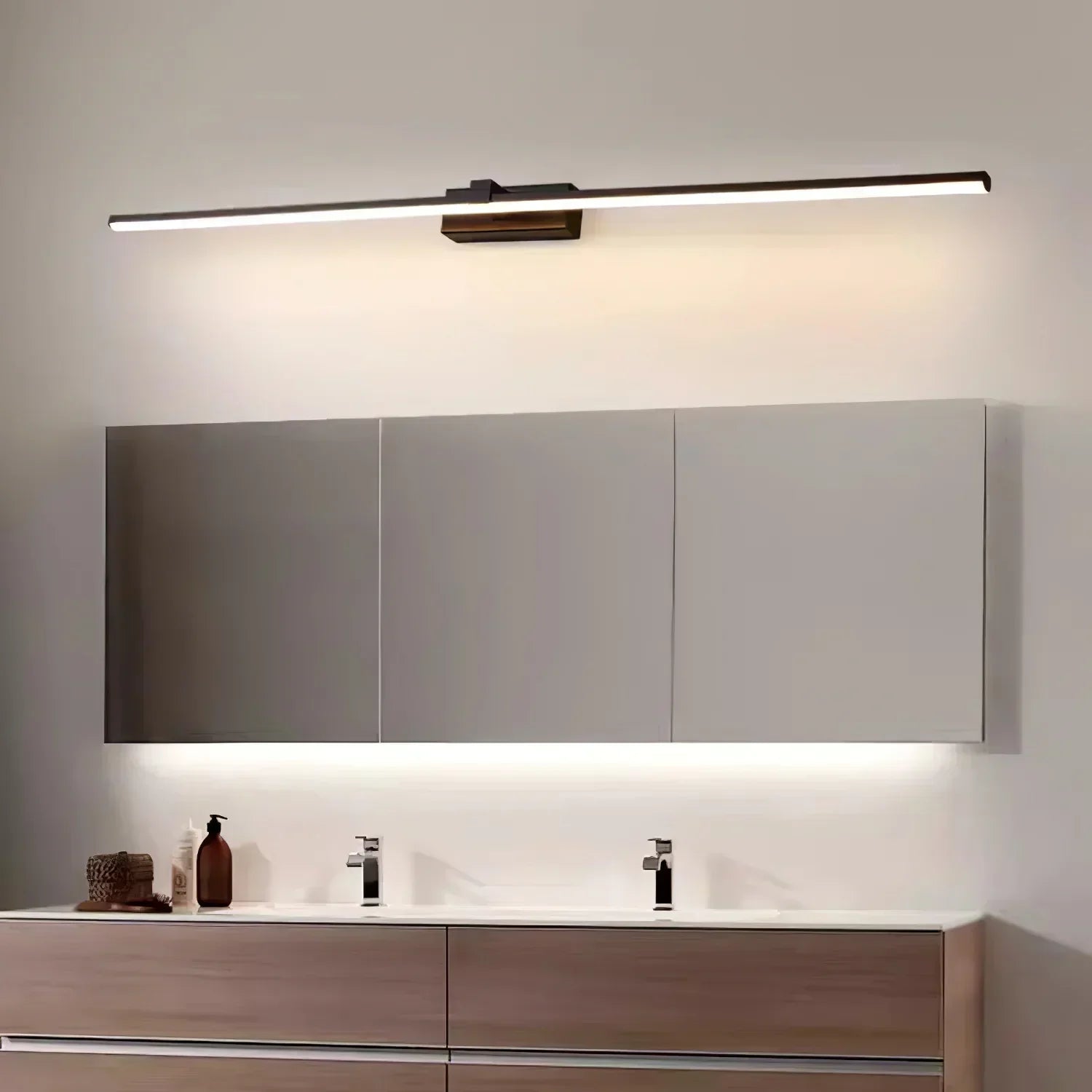 Linear LED Sleek Mirror Wall Mounted Light