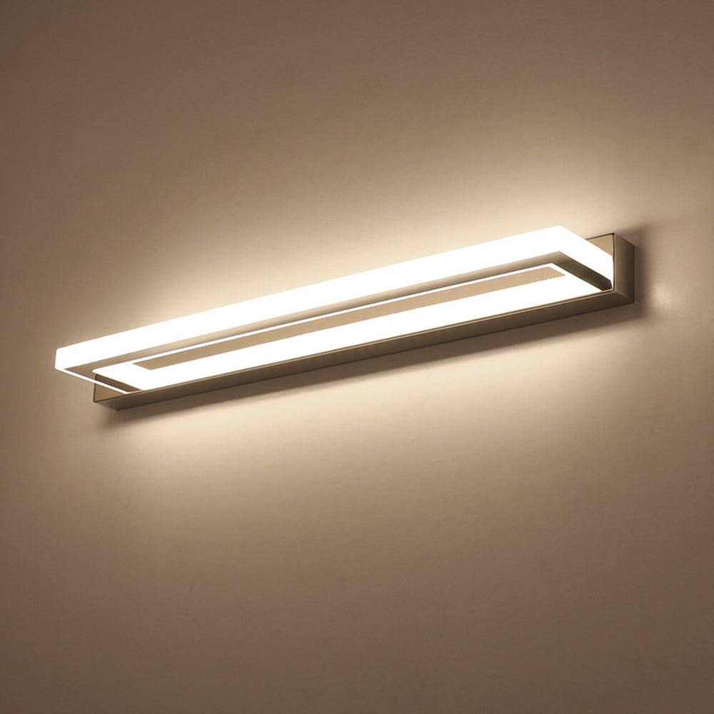 Rectangular LED Wall Light Bathroom Mirror Front Light