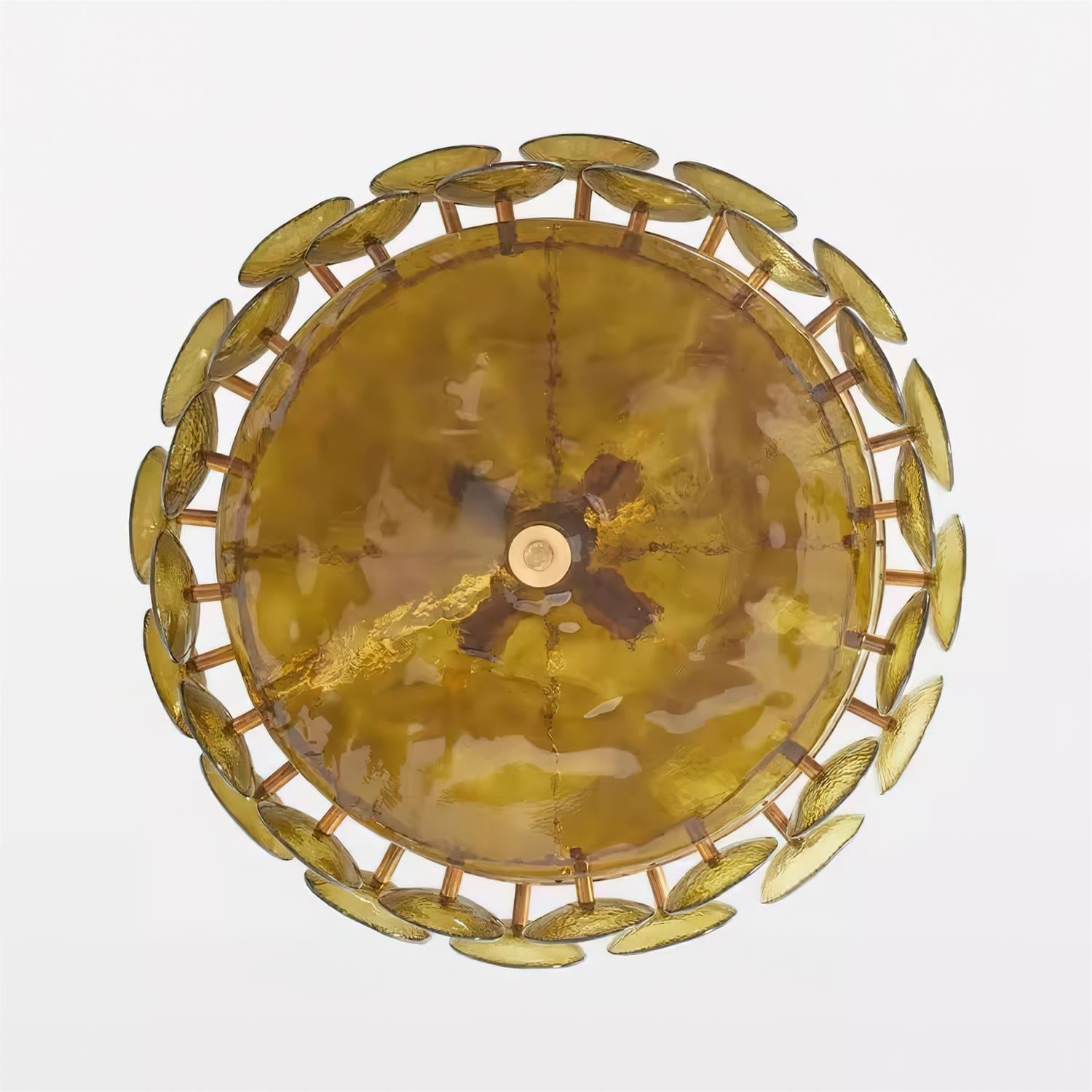 Mid-Century Inspired Ceiling Chandelier Decorative Multi-Light Fixture