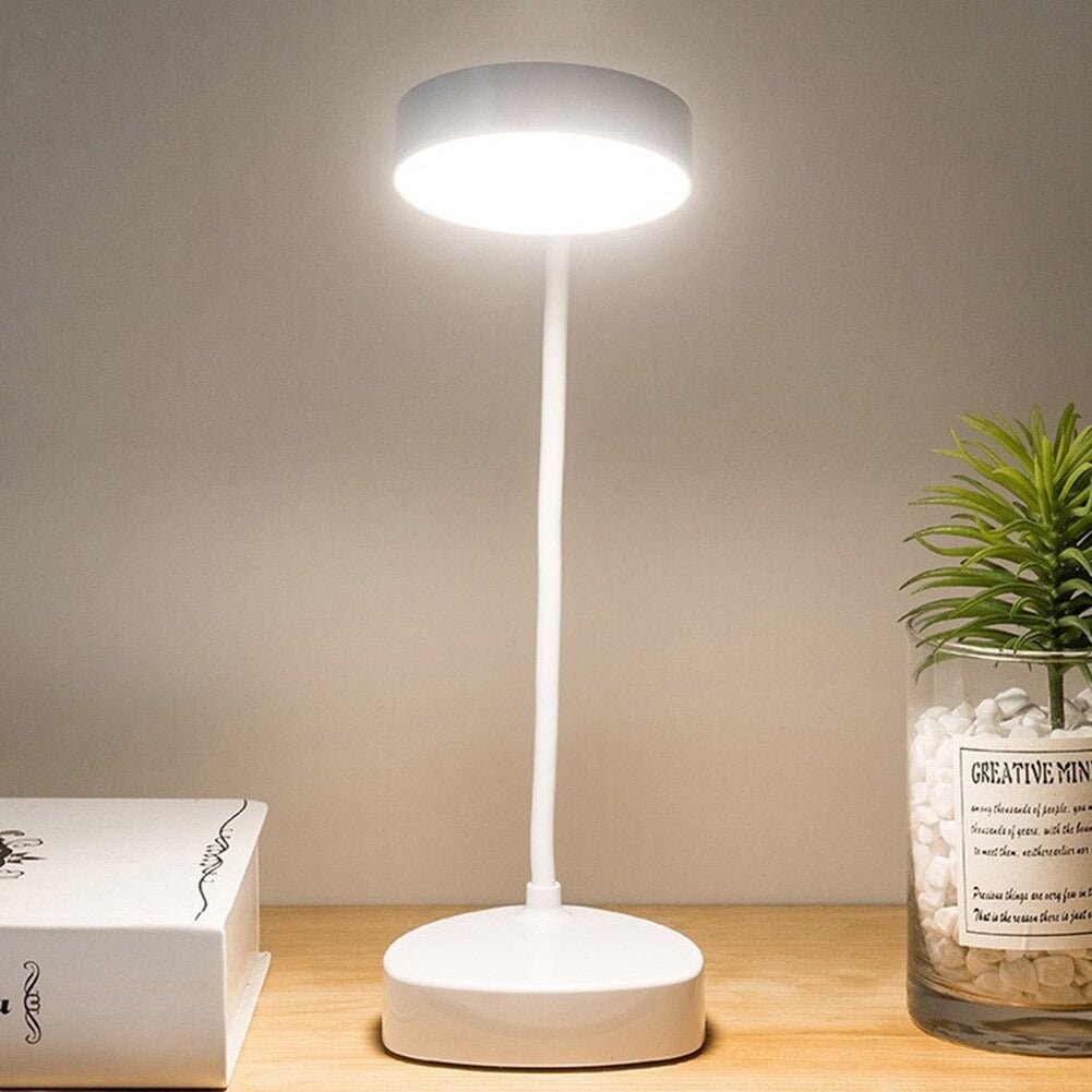 Dimmable LED Desk Lamp with Touch Control & USB Port