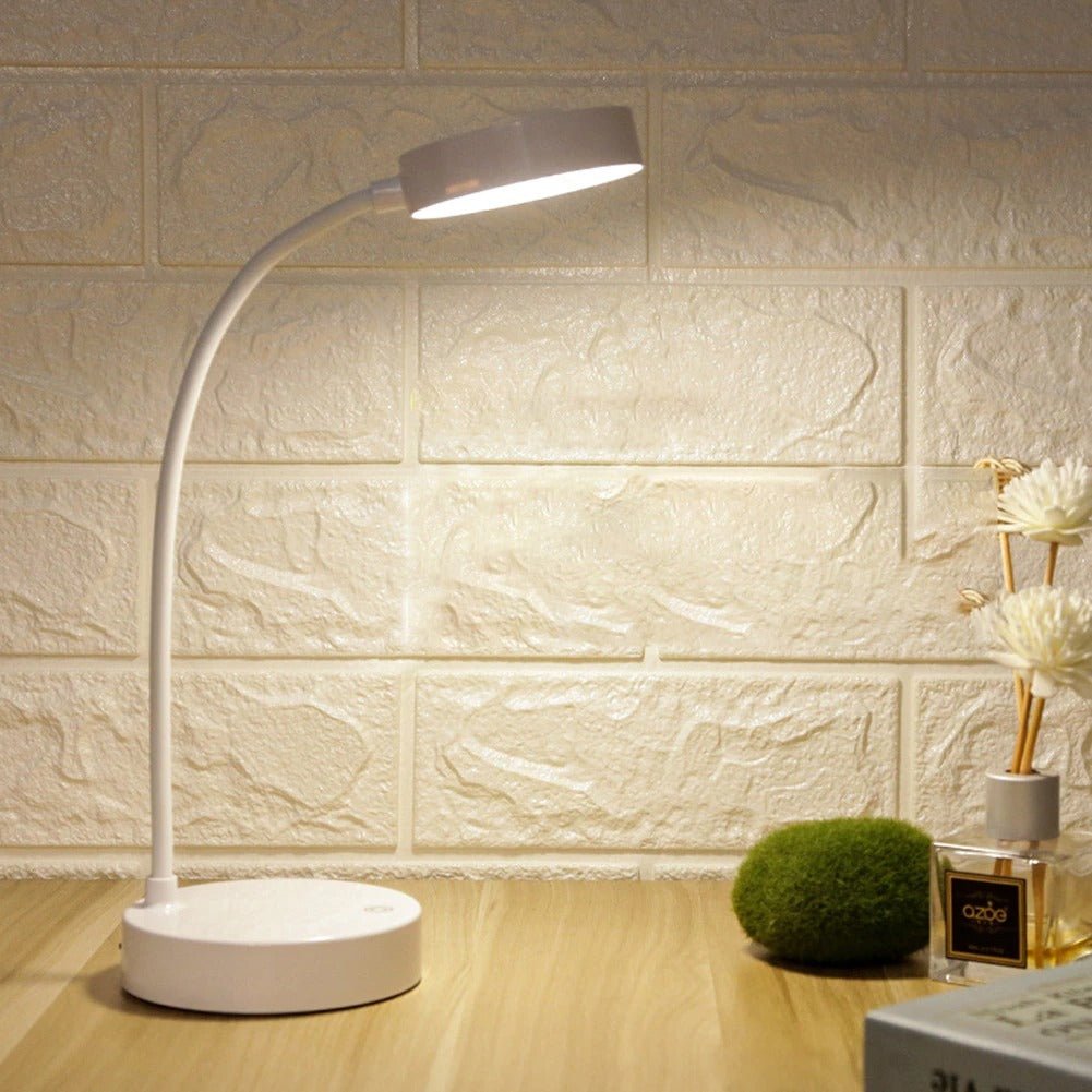 Dimmable LED Desk Lamp with Touch Control & USB Port