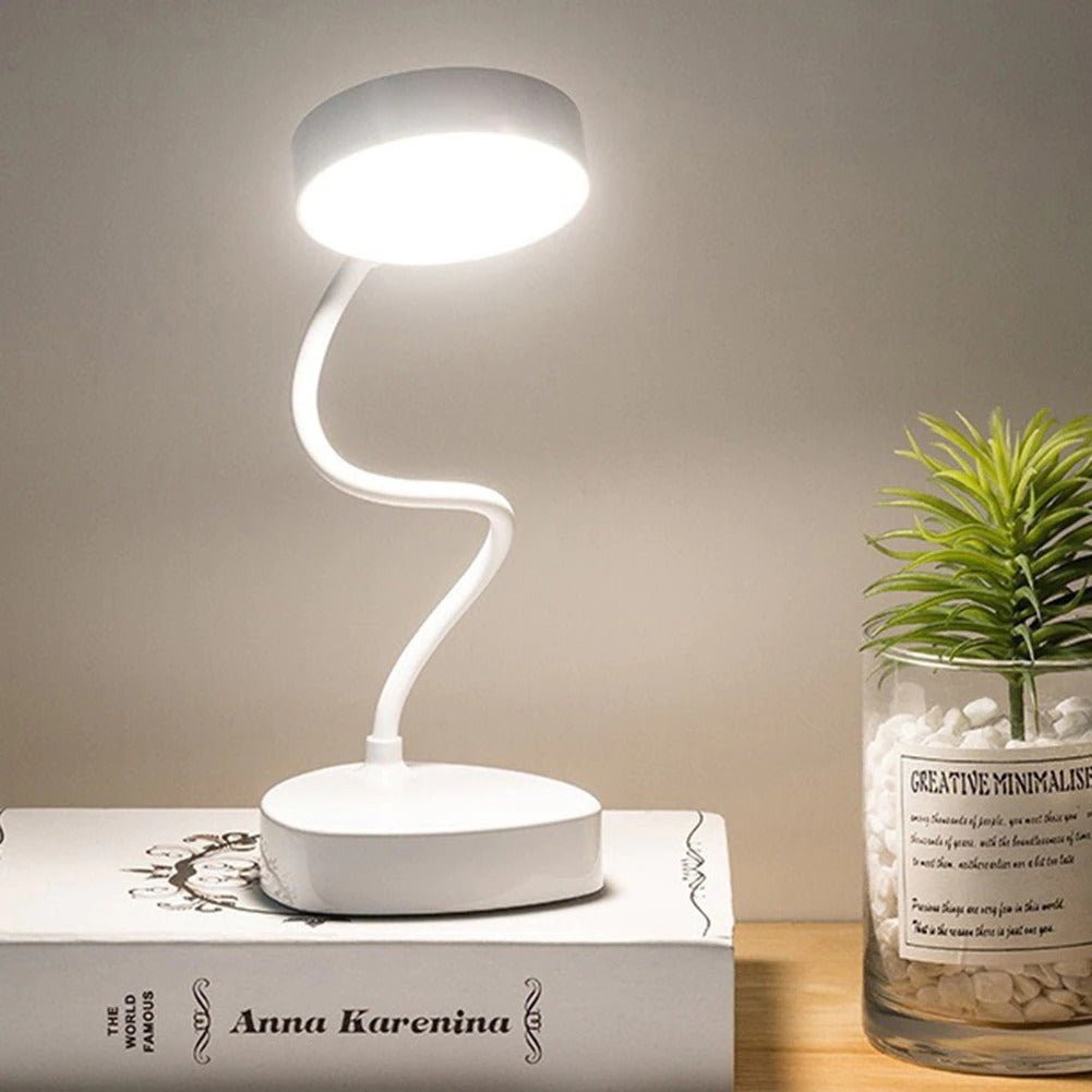 Dimmable LED Desk Lamp with Touch Control & USB Port
