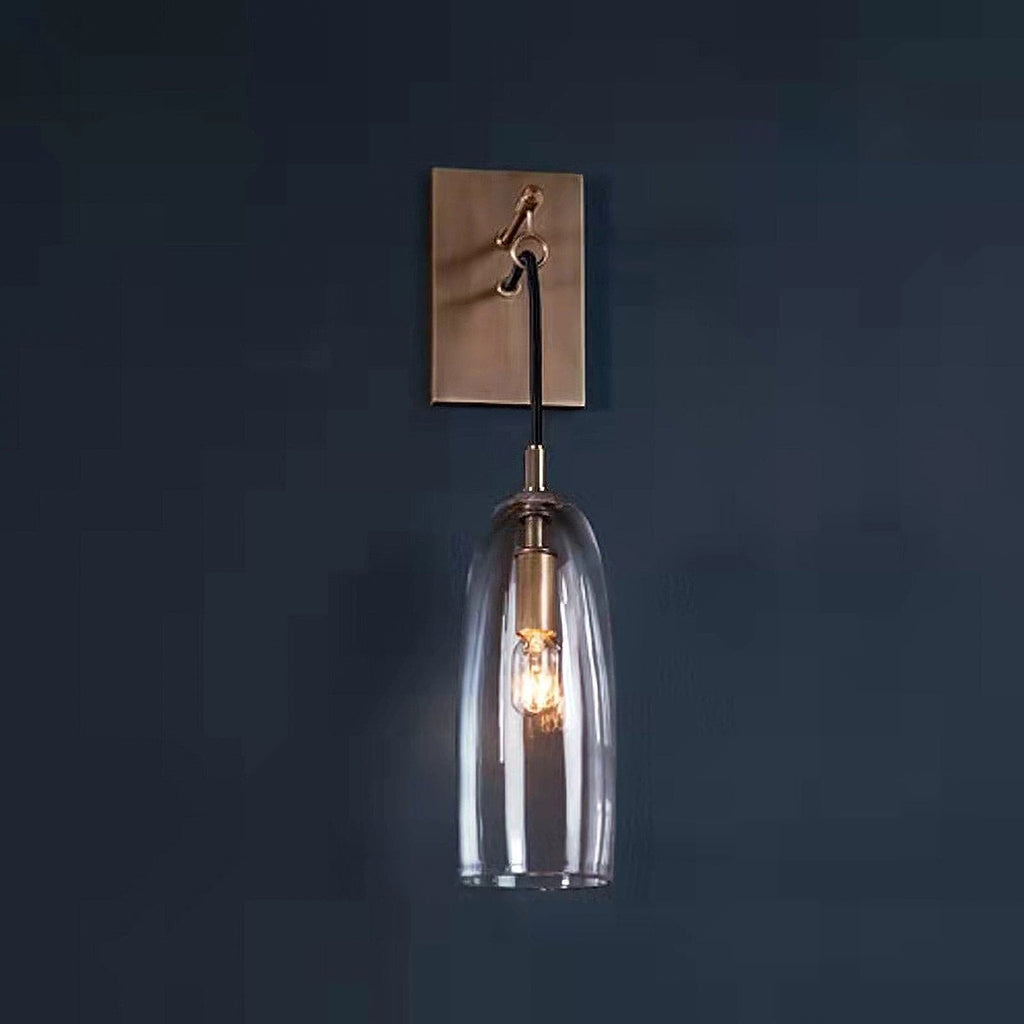 Aurex Linear Brass Wall Lamp