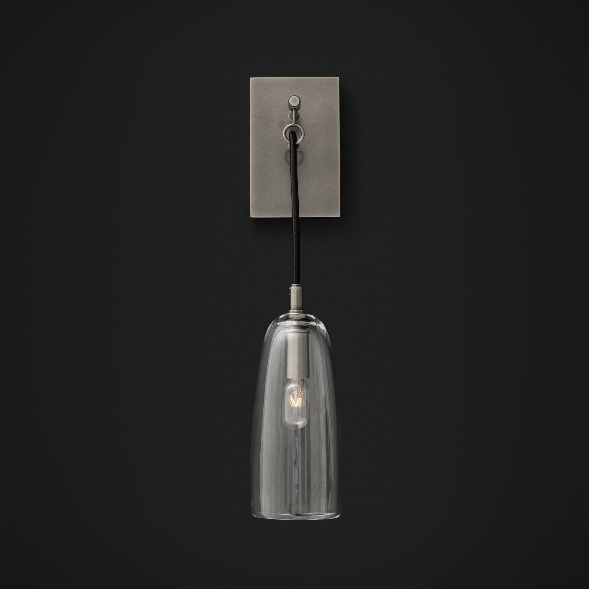 Aurex Linear Brass Wall Lamp