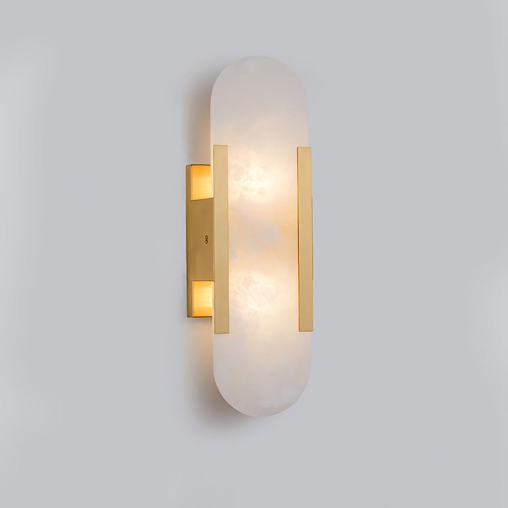 Aurelio Linear Alabaster Wall Lamp
