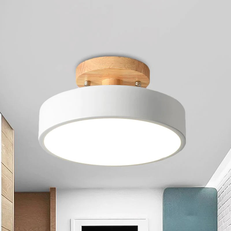 Scandinavian LED Ceiling Light Modern Flush Mount Light